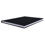 Registre 29,7x21cm 5x5 folioté 200 pages Noir toilé EXACOMPTA