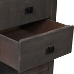 vidaXL Buffet Bois massif de manguier 40x40x91 cm