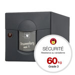 Boite aux lettres Soléa 2 portes Noir Sablé 2100 MS