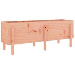 vidaXL Lit surélevé de jardin 160x50x57 cm bois Douglas massif