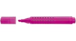 Surligneur TEXTLINER GRIP Triangulaire Pte Biseautée 1 - 5 mm Rose FABER-CASTELL
