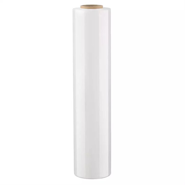 Film étirable manuel recyclé transparent – (Carton de 6 bobines) 15µ 450 mm x 270 m – Bulteau Systems