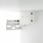 vidaXL Armoire à miroir avec LED Blanc 76x15x55 cm