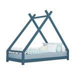 Lit tipi enfant TAHUKA 120 x 180 vert pétrole