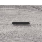 vidaXL Buffet haut sonoma gris 69 5x31x115 cm bois d'ingénierie