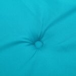 vidaXL Coussin de banc de jardin - Turquoise  180x50x4 cm  Tissu Oxford