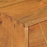 vidaXL Meuble TV 85x35x47 cm Bois massif de manguier