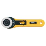 Olfa cutter coupeuse standard - rotatif - 45mm - jaune
