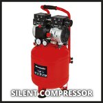 Einhell compresseur à air te-ac 24 silent 750 w