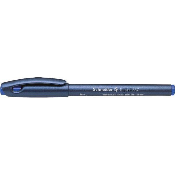 Roller à encre Topball 857 06 bleu SCHNEIDER
