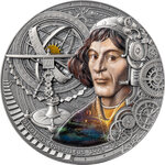 Pièce de monnaie en Argent 2000 Francs g 62.2 (2 oz) Millésime 2023 NICOLAUS COPERNICUS