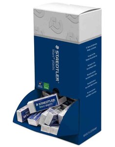présentoir de 40 Gomme plastique Mars plastic 526 50 STAEDTLER