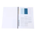 Boite 25 Reliures Spirales Plastique 8mm - Noir - Exacompta