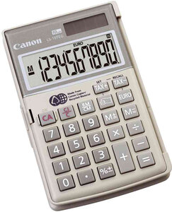 Calculatrice LS-10 TEG 10 chiffres Couvercle CANON