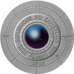 ROSWELL UFO INCIDENT Interstellar Phenomena 2 Once Argent Monnaie 2000 Francs Cameroon 2024