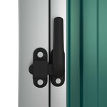 vidaXL Abri à outils de jardin vert 88x89x161 cm acier galvanisé