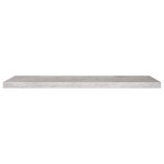 vidaXL Étagères murales flottantes 4 Pièces Gris béton 90x23 5x3 8cm MDF