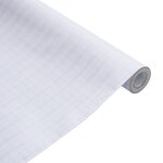 vidaXL Film pour fenêtre dépoli design à rayures 60x1000 cm PVC