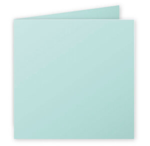 Pack de 25 Cartes 210g pliée 135x135 vert jade 210g Clairefontaine