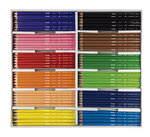 Crayons 12 couleurs triangulaires 288 pièces
