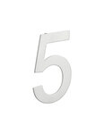 THIRARD - Chiffre 5 à visser  inox  H.100mm
