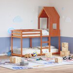 vidaXL Toit de lit pour enfants 60x99x139 5 cm bois de pin massif