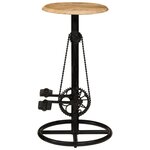 vidaXL Chaises de bar lot de 2 bois de manguier solide