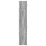 vidaXL Armoire de rangement mince sonoma gris 30x42 5x225 cm