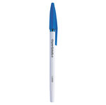 Paper mate 045 - boite de 50 stylos bille avec capuchon - bleu - pointe 1.0mm
