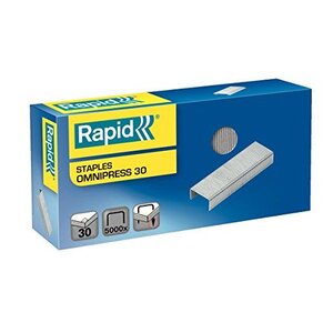 Boite de 5000 agrafes Omnipress 30 feuilles RAPID