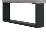 vidaXL Buffets 3 Pièces Sonoma gris Bois d'ingénierie