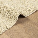 vidaXL Tapis shaggy PAMPLONA poils longs moderne doré 60x110 cm