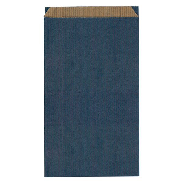 Sachets cadeau kraft bleu l 18 x h 35 cm - colis 250 - gpv