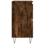 vidaXL Buffets 3 Pièces Chêne fumé Bois d'ingénierie