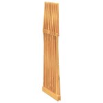 vidaXL Tabouret pliant 40x32 5x70 cm Bois massif de teck
