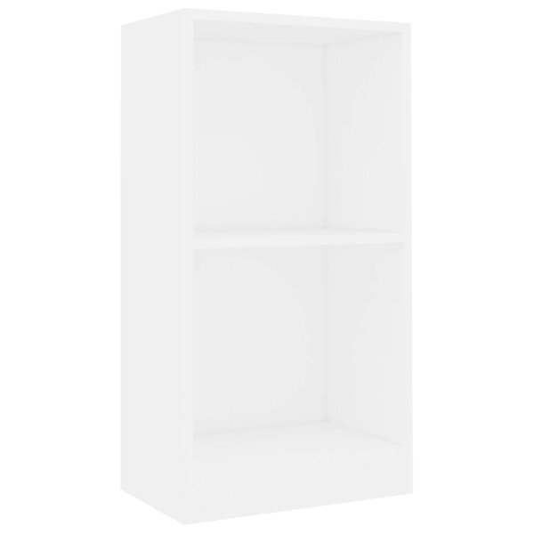 Vidaxl bibliothèque blanc 40 x 24 x 75 cm aggloméré