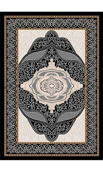Tapis de salon OTTOMAN 120 x 180 cm - Noir