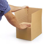 Carton d'emballage 31 x 21.5 x 8 cm - Simple cannelure