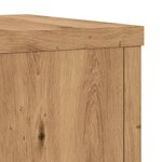vidaXL Supports pour plantes 2 Pièces chêne artisanal bois d'ingénierie