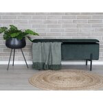 House Nordic Banc avec rangement Luna Vert