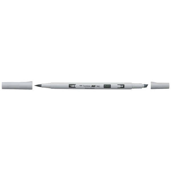 Marqueur base alcool double pointe abt pro n95 gris froid 1 x 6 tombow