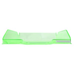 Corbeille À Courrier Combo Midi Transparent - Vert Pomme - X 6 - Exacompta