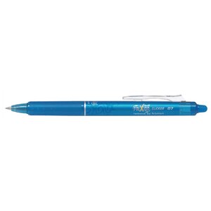 Stylo roller rétractable Frixion Ball Clicker Pointe Moyenne 0 7 Turquoise x 12 PILOT