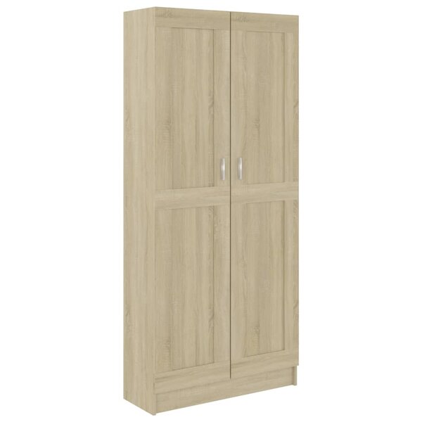 vidaXL Bibliothèque Chêne sonoma 82 5x30 5x185 5 cm Bois d'ingénierie