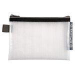 Pochette À Fermeture Éclair En Plastique Souple - Couleurs Assorties - X 10 - Exacompta