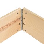 vidaXL Jardinière surélevée 60x80 cm Bois de pin solide