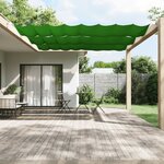 vidaXL Auvent vertical Vert clair 140x420 cm Tissu oxford