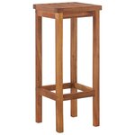 vidaXL Ensemble de bar de jardin 9 Pièces Bois d'acacia solide