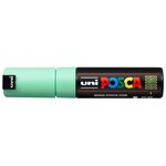 Marqueur pointe large biseautée pc8k 8mm vert clair x 6 POSCA