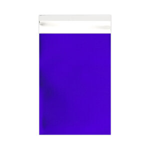 Lot de 100 sachet alu mat bleu foncé 162x114 mm (c6)